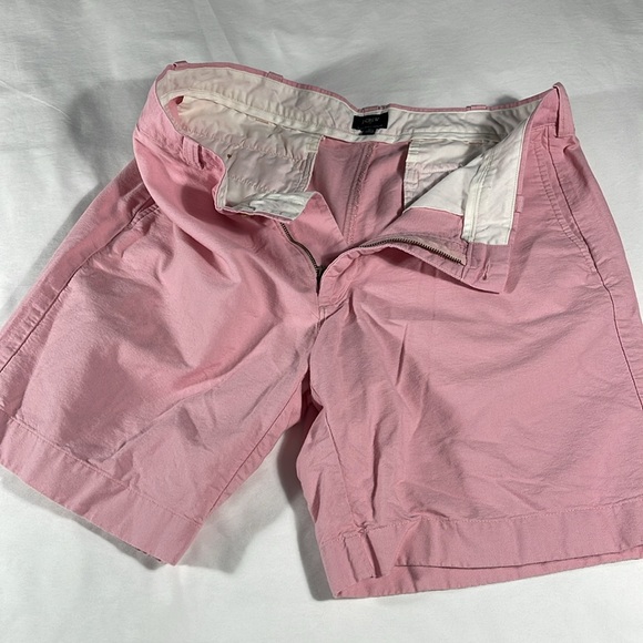J. Crew mens stone pink lightweight basic flat front 10" inseam shorts - size 36 - Picture 7 of 10